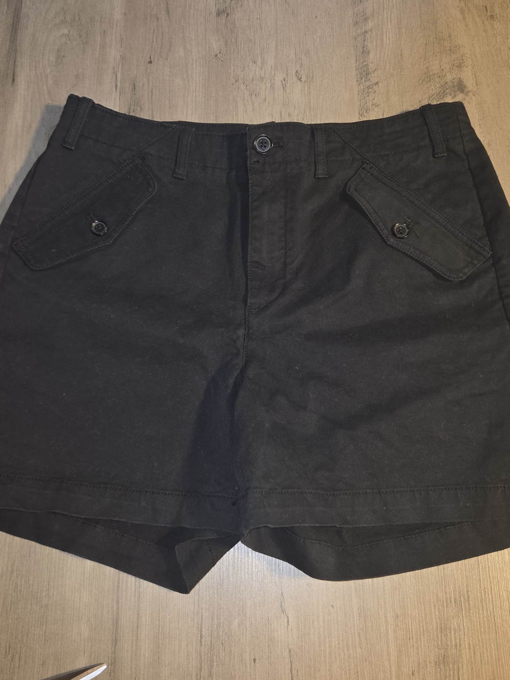 Banana Republic Black Chino Shorts